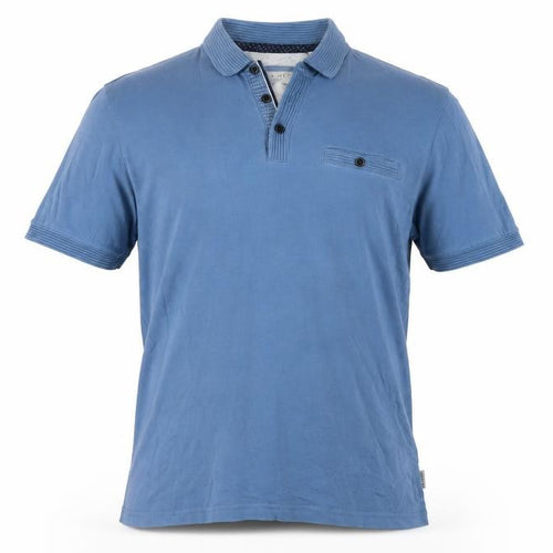 Ted Baker Men’s Blue Polo Shirt Size 34 Short Sleeve