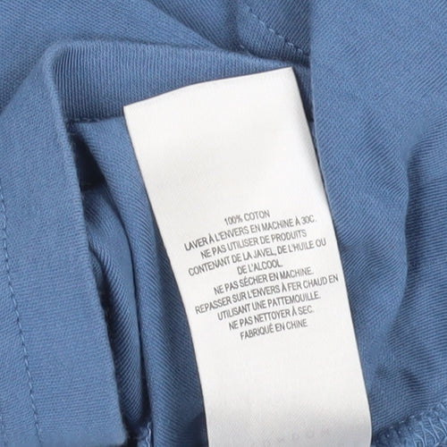 Ted Baker Men’s Blue Polo Shirt Size 34 Short Sleeve