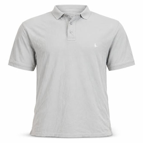 Jack Wills Men's Grey L Polo Shirt Short Sleeve Cotton