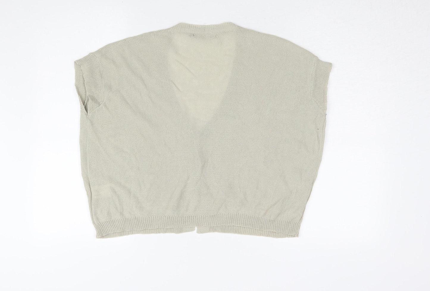 Sandwich Women's Beige V-Neck Cardigan, Size S