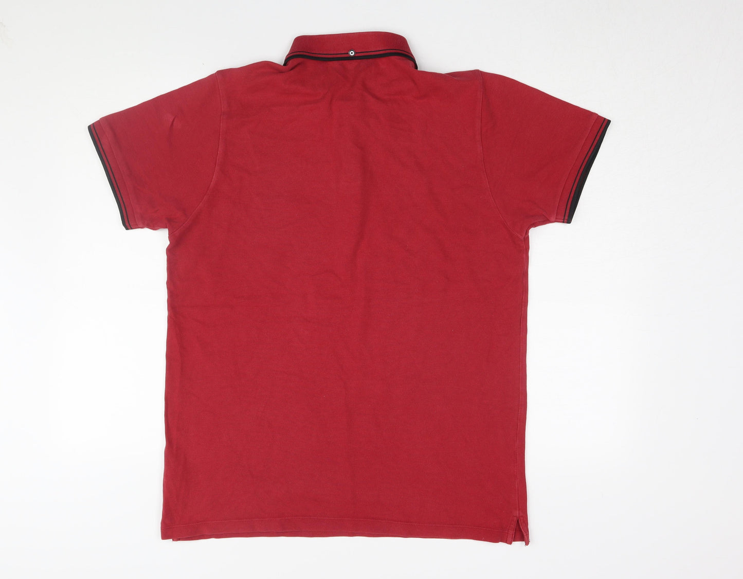 Ben Sherman Men's Red Polo Shirt Size L Classic Casual