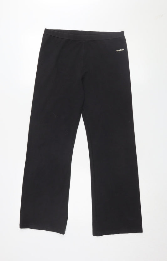 Reebok Women's Black Straight Trousers M