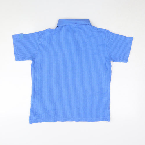 Cotton Traders Men's Blue Polo Shirt, Size S, Casual