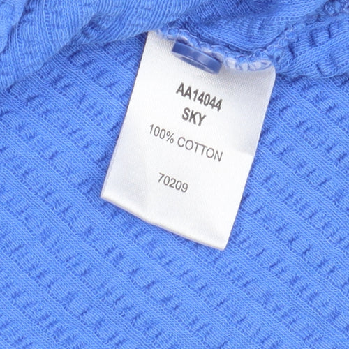 Cotton Traders Men's Blue Polo Shirt, Size S, Casual