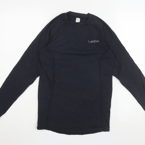 Decathlon Men's Black XS Athletic Pullover Top