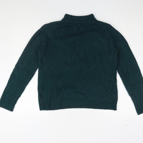 Jean Pascale Women's Green Pullover Jumper, Size S