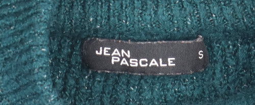 Jean Pascale Women's Green Pullover Jumper, Size S