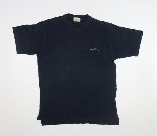 Thomas Burberry Men's Blue M Logo T-Shirt