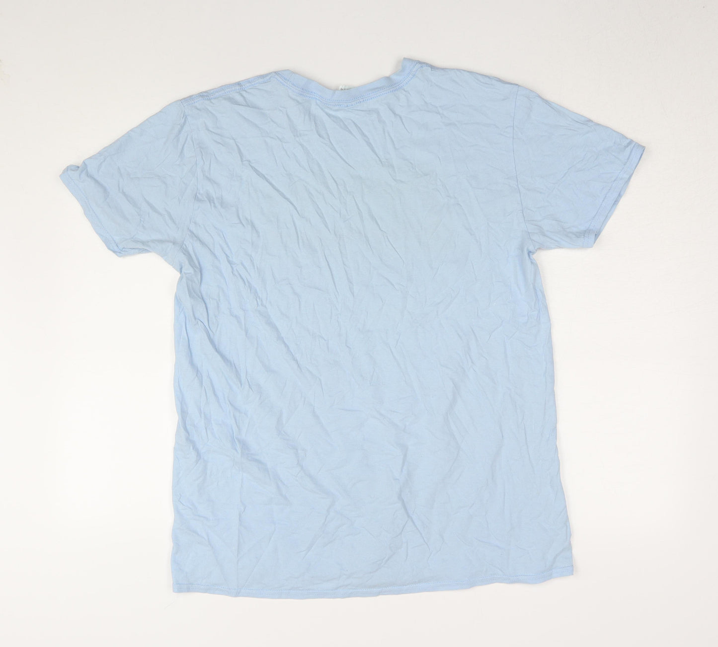 Gildan Men's Blue Oasis Band T-Shirt Size L