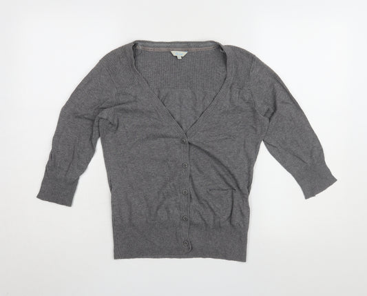 Fat Face Women's Grey Cardigan, Size 10