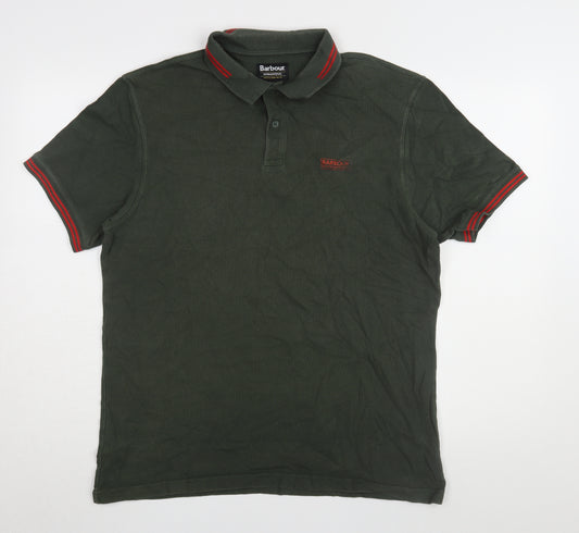 Barbour Men's Green XL Polo Shirt