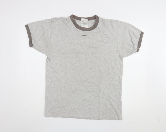 Nike Men's Grey Medium Short Sleeve T-Shirt