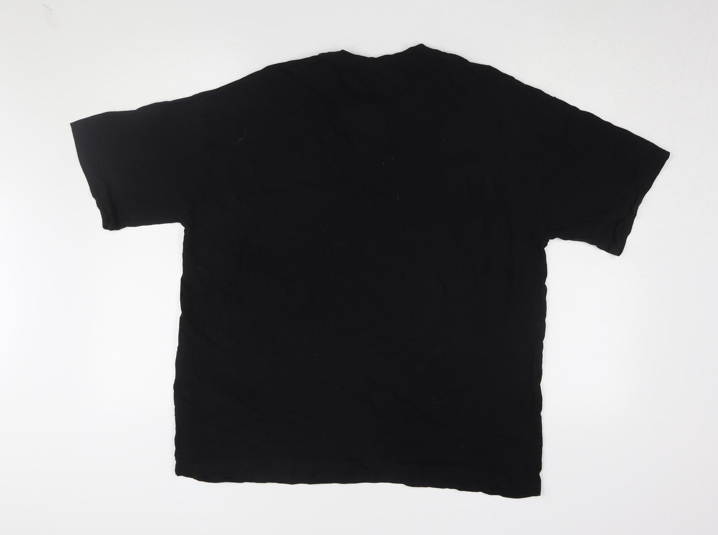 Disney Unisex Black T-Shirt, L, Winnie the Pooh Design