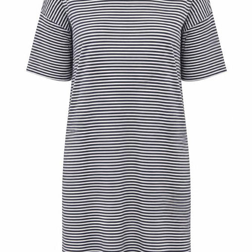 Betty Basics Women's Striped T-Shirt Dress, Size 12