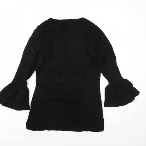 Apricot Women's Black Pullover Jumper Size 8