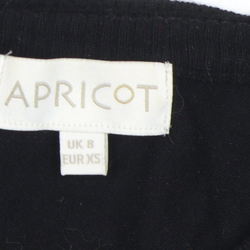 Apricot Women's Black Pullover Jumper Size 8