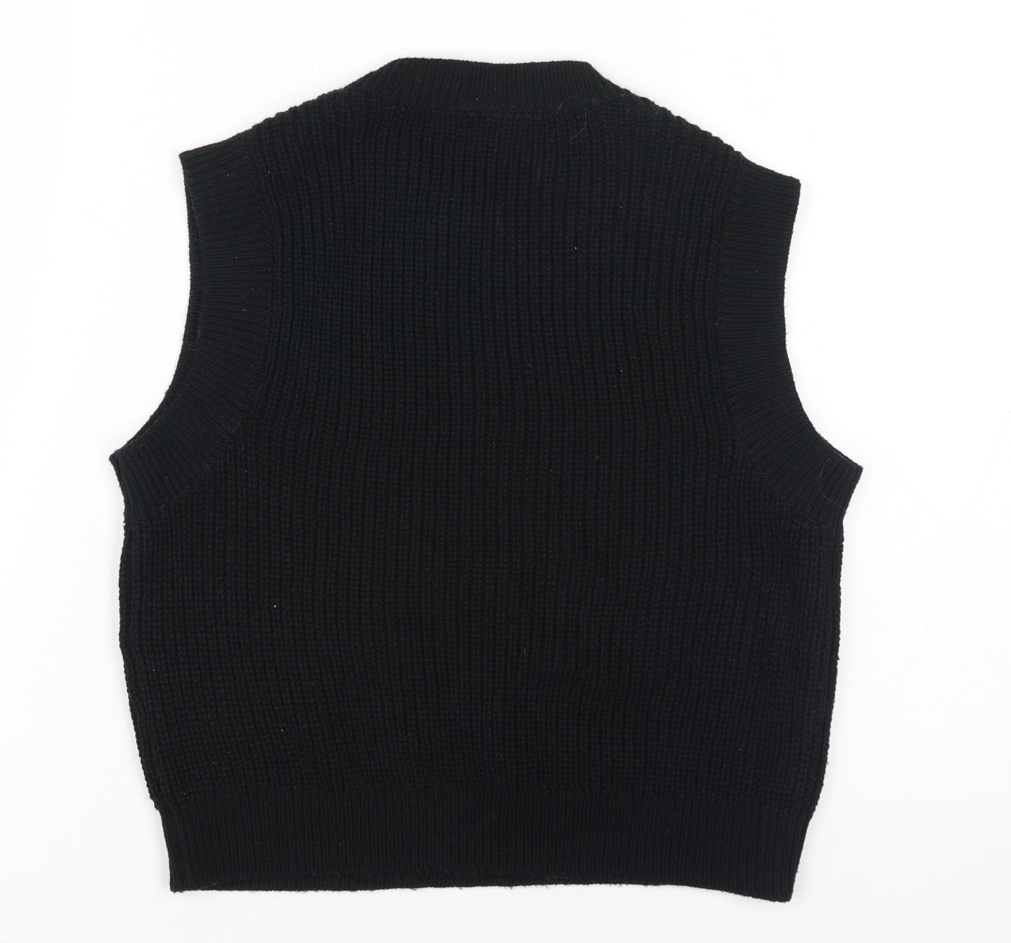 H&M Unisex Black Sleeveless Vest XS