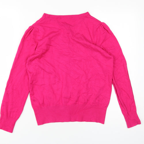 Marks and Spencer Women's Pink Cardigan Size 12