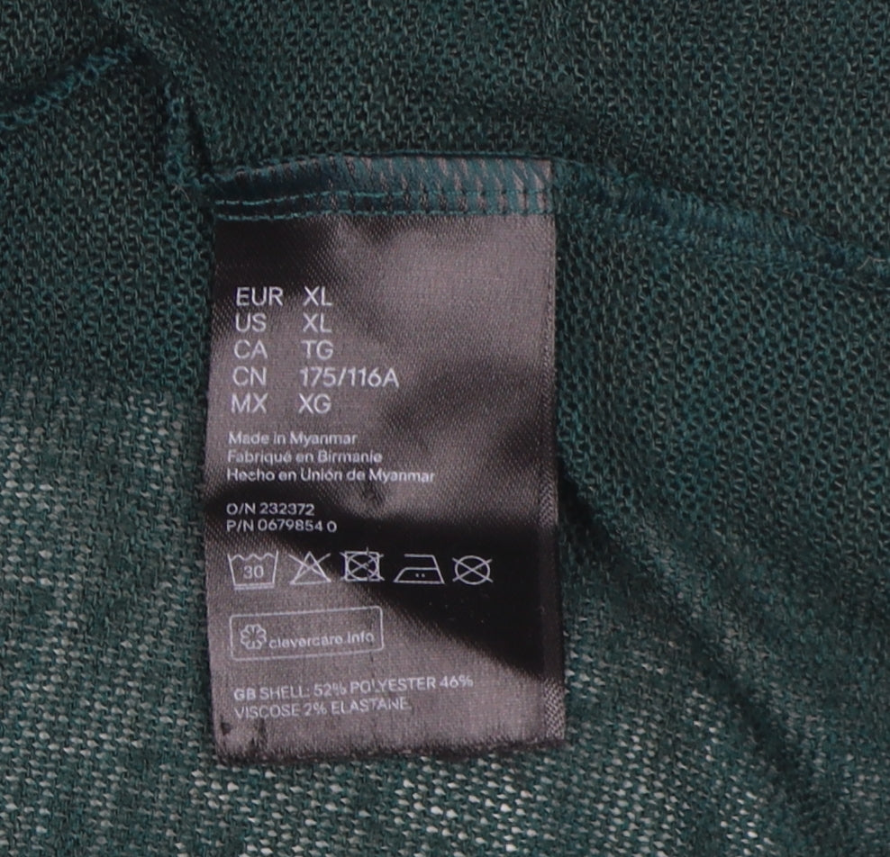 H&M Divided Women's Green XL Cardigan