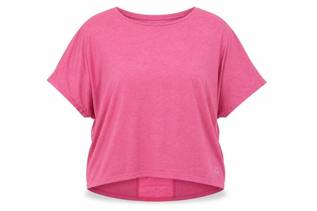 nvc Pink Women's 2XL Relaxed T-Shirt, Lightweight & Soft