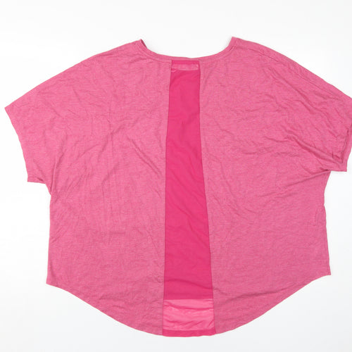nvc Pink Women's 2XL Relaxed T-Shirt, Lightweight & Soft