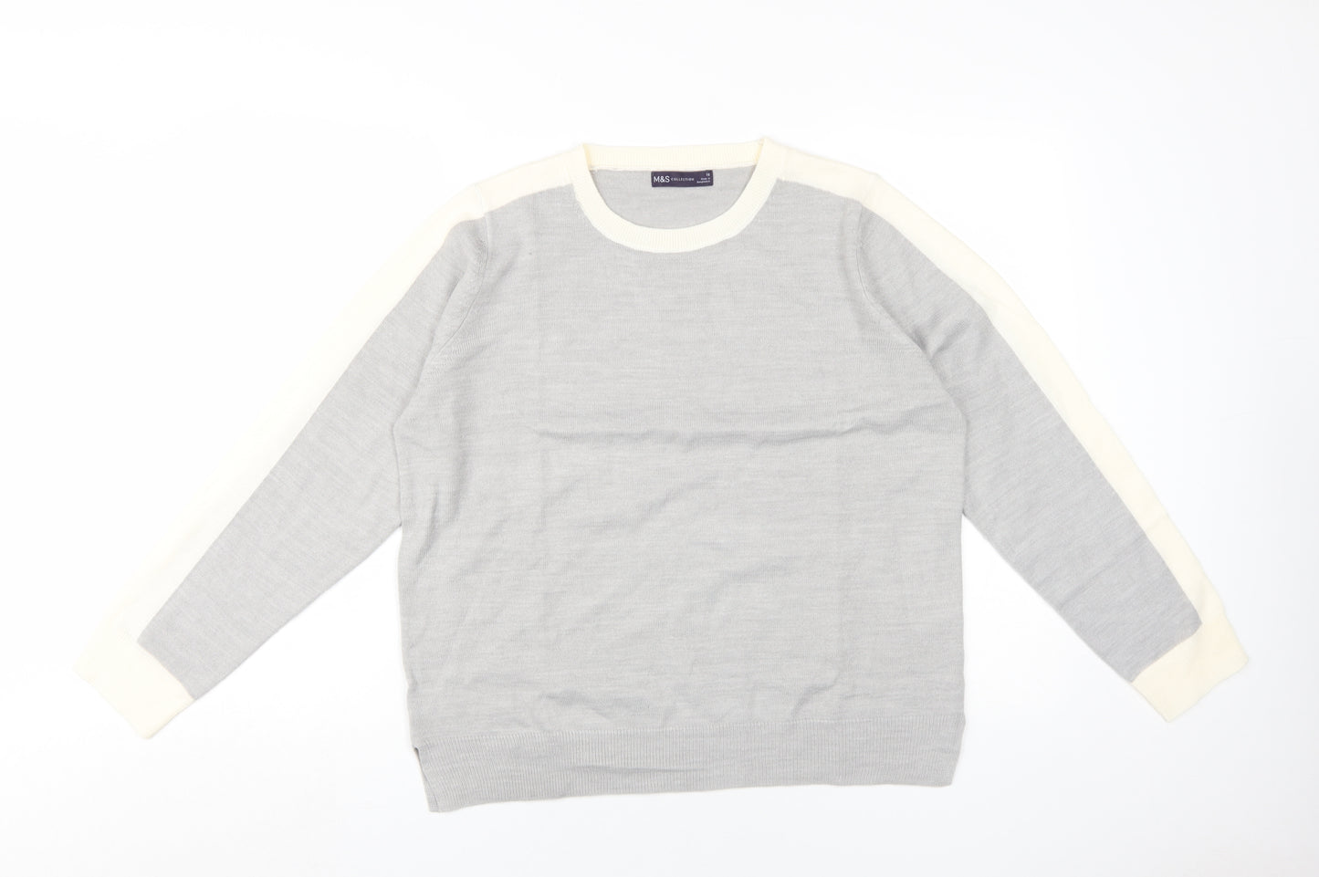 Marks and Spencer Women’s Grey Pullover Jumper