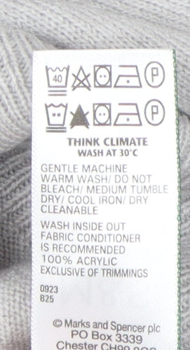 Marks and Spencer Women’s Grey Pullover Jumper