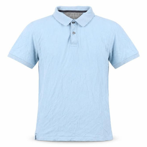 Marks & Spencer Men's Blue S Polo, Short Sleeve Casual Top