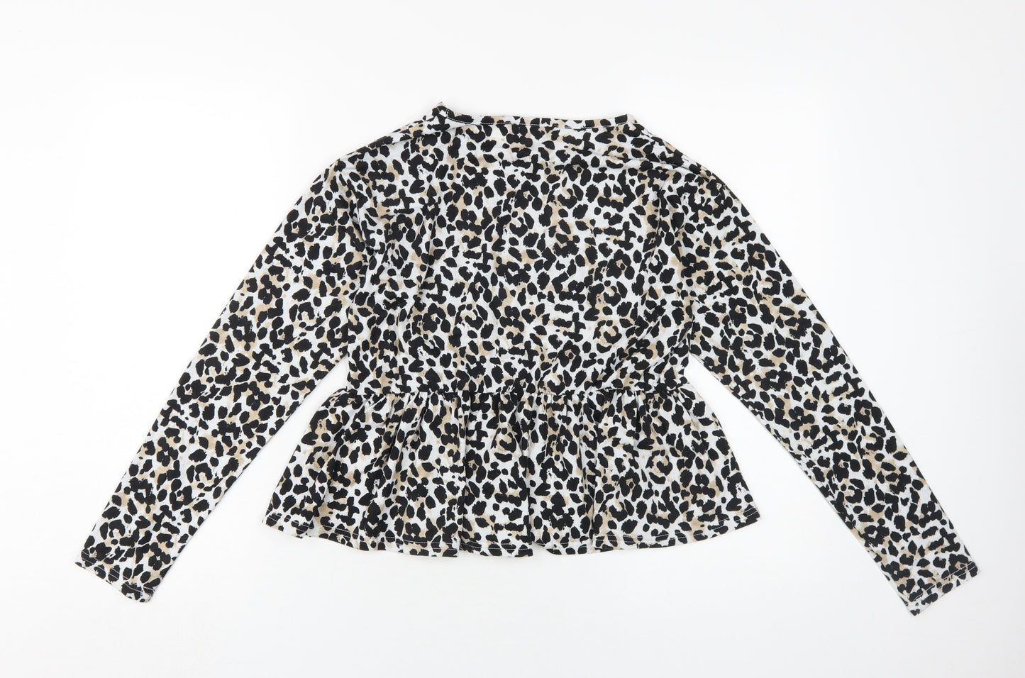 Wednesday's Girl Women's Animal Print Blouse S