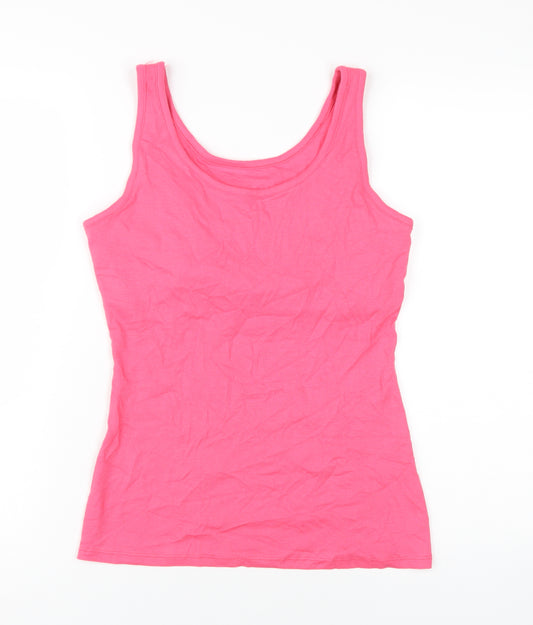 Marks and Spencer Women's Pink Tank Top Size 16