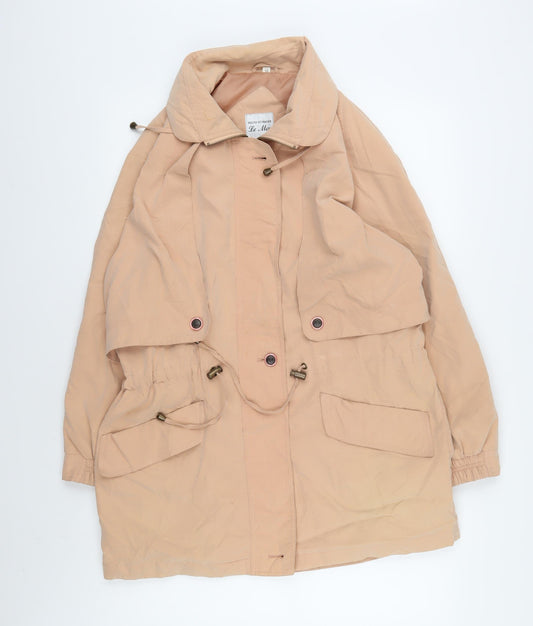 House of Fraser Women’s Beige Parka Jacket Size 10