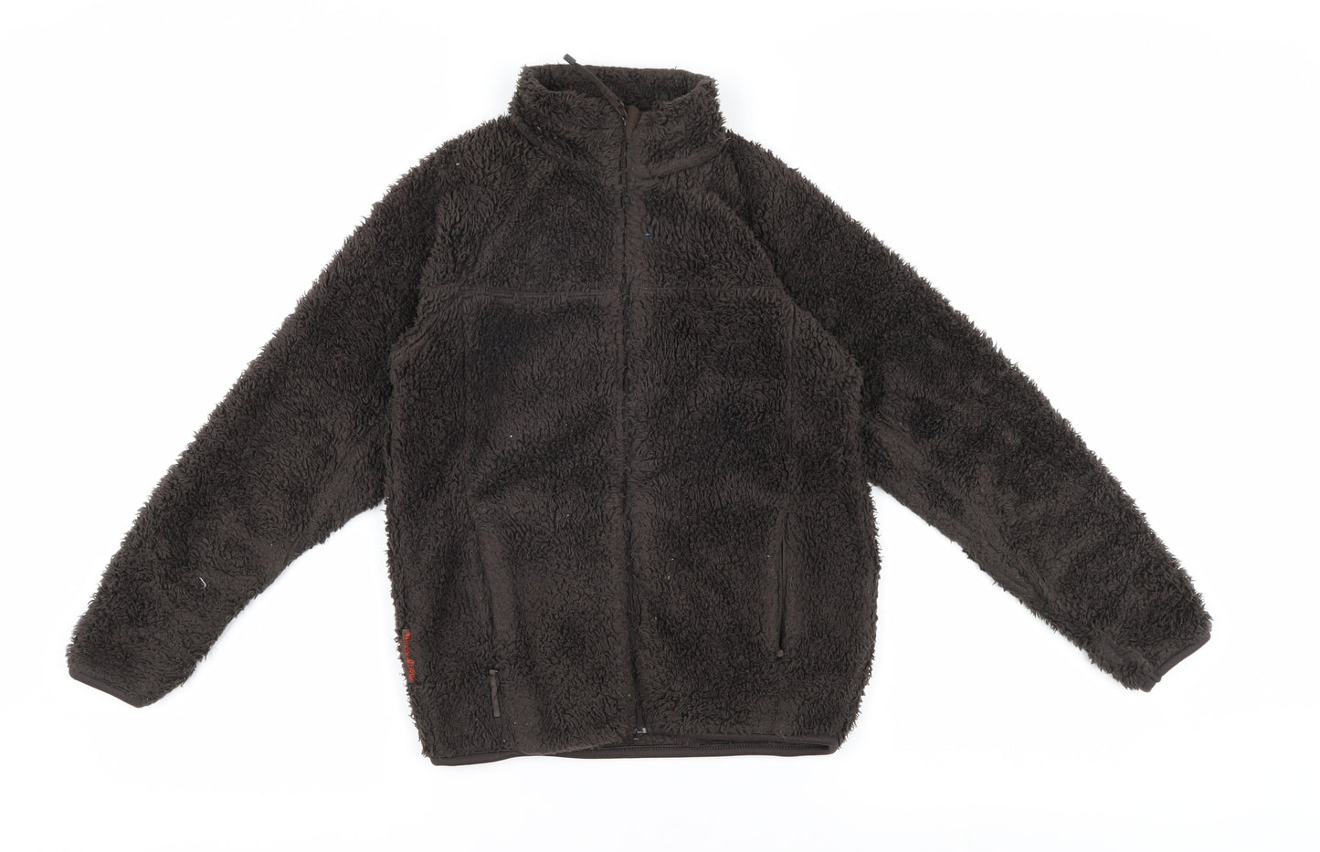 Mountainlife Boys Black Fleece Jacket Size 146 Full Zip