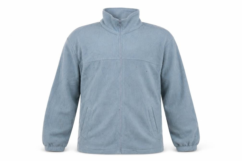 Front view of Hawkshead Men's Blue Basic Jacket, size S