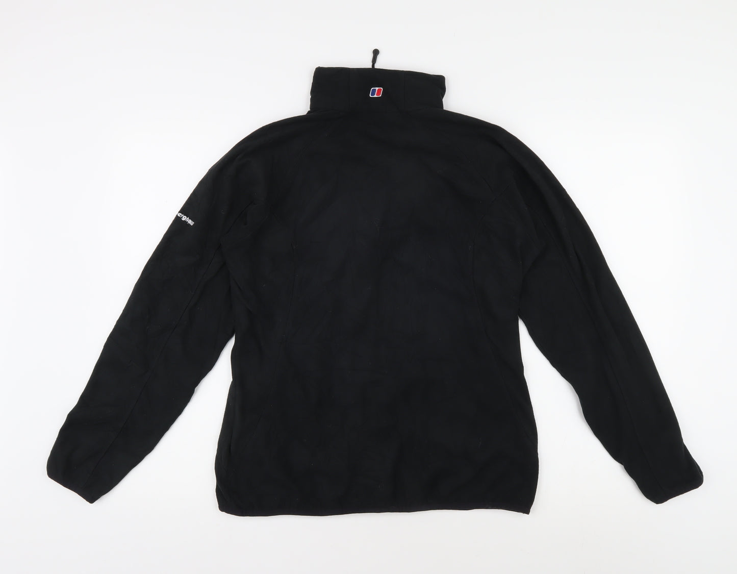 Berghaus Women's Black Windbreaker, Relaxed Fit Size 12