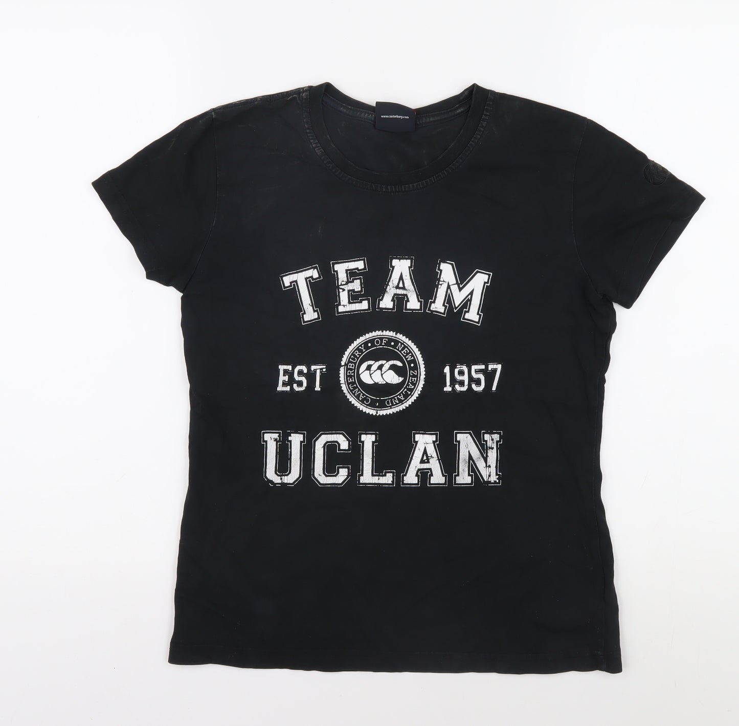 Canterbury Women's Black Size 10 Team T-Shirt