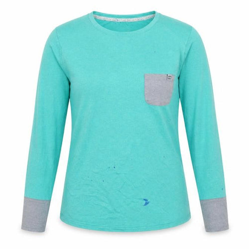 Berghaus Women's Blue Long Sleeve Jersey T-Shirt Size 12