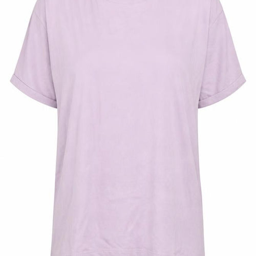 Jacqueline de Yong Women's Pink L Cotton Blend T-Shirt
