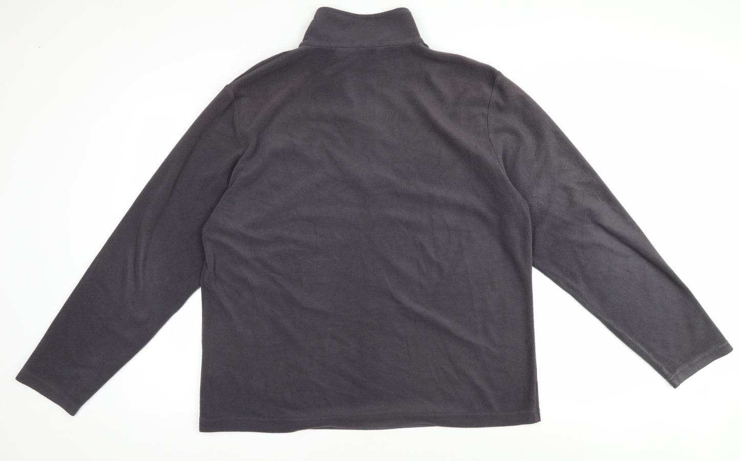 Regatta Mens Grey 1/4 Zip Fleece Sweatshirt XL