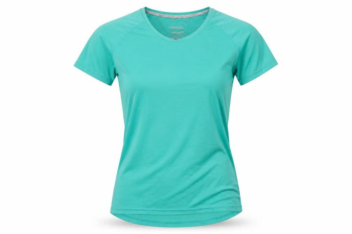 Mountain Warehouse Women's Green V-Neck T-Shirt M