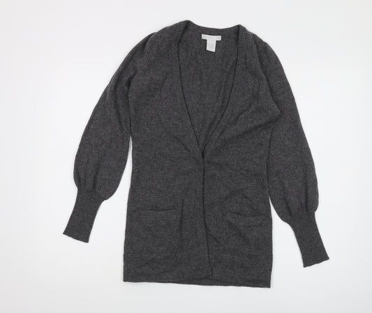 Design History Women's Grey Cashmere Cardigan S