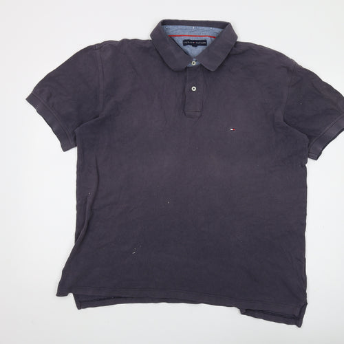 Tommy Hilfiger Men's Blue 2XL Polo Shirt
