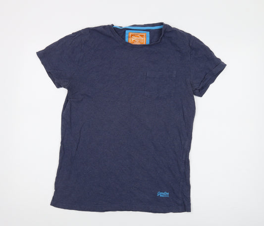 Superdry Men’s Vintage Blue Medium T-Shirt