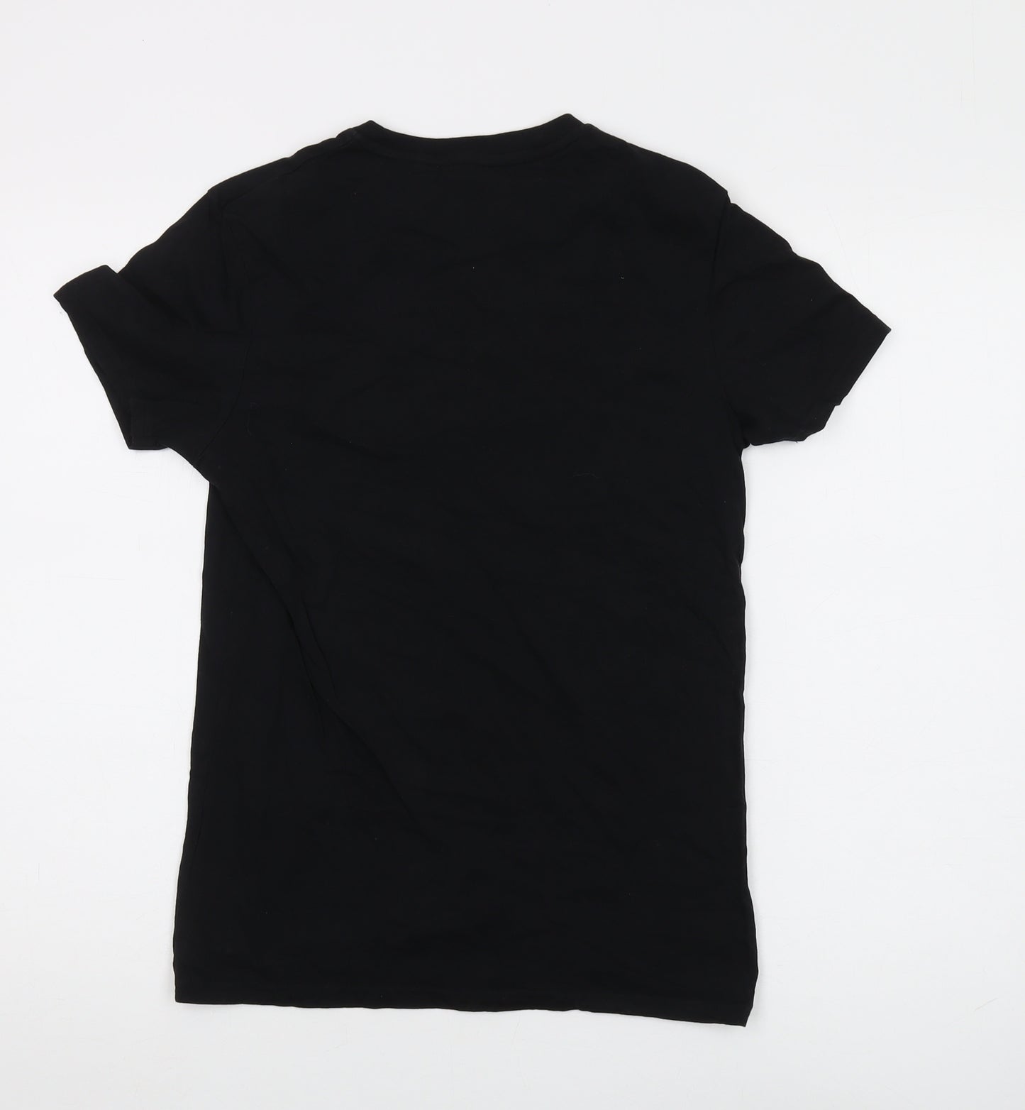 CYNICAL Unisex Black XS Cotton Basic T-Shirt