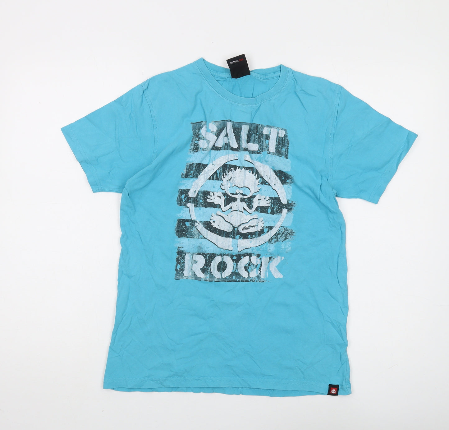 Saltrock Boys Blue Graphic T-Shirt 13 Years Casual Summer