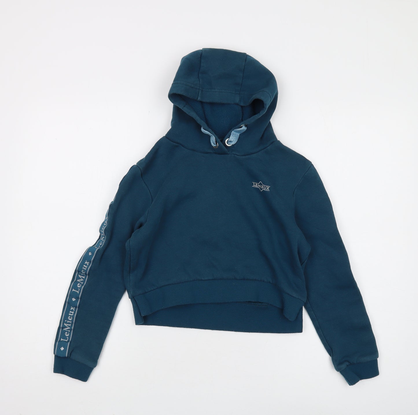 LeMieux Girls Blue Hoodie Size 11-12 Pullover