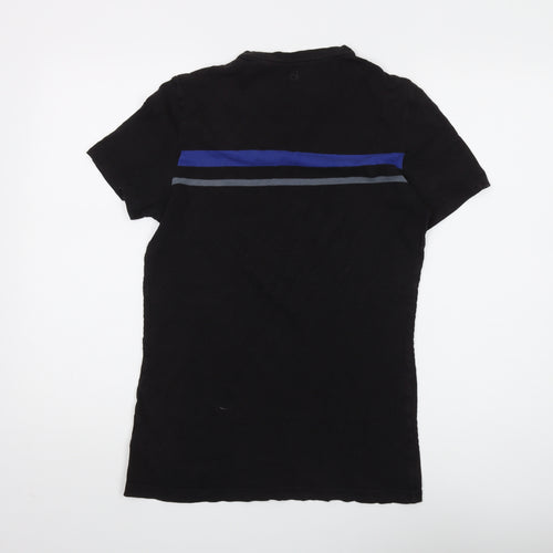 Calvin Klein Men's Black XS Round Neck T-Shirt