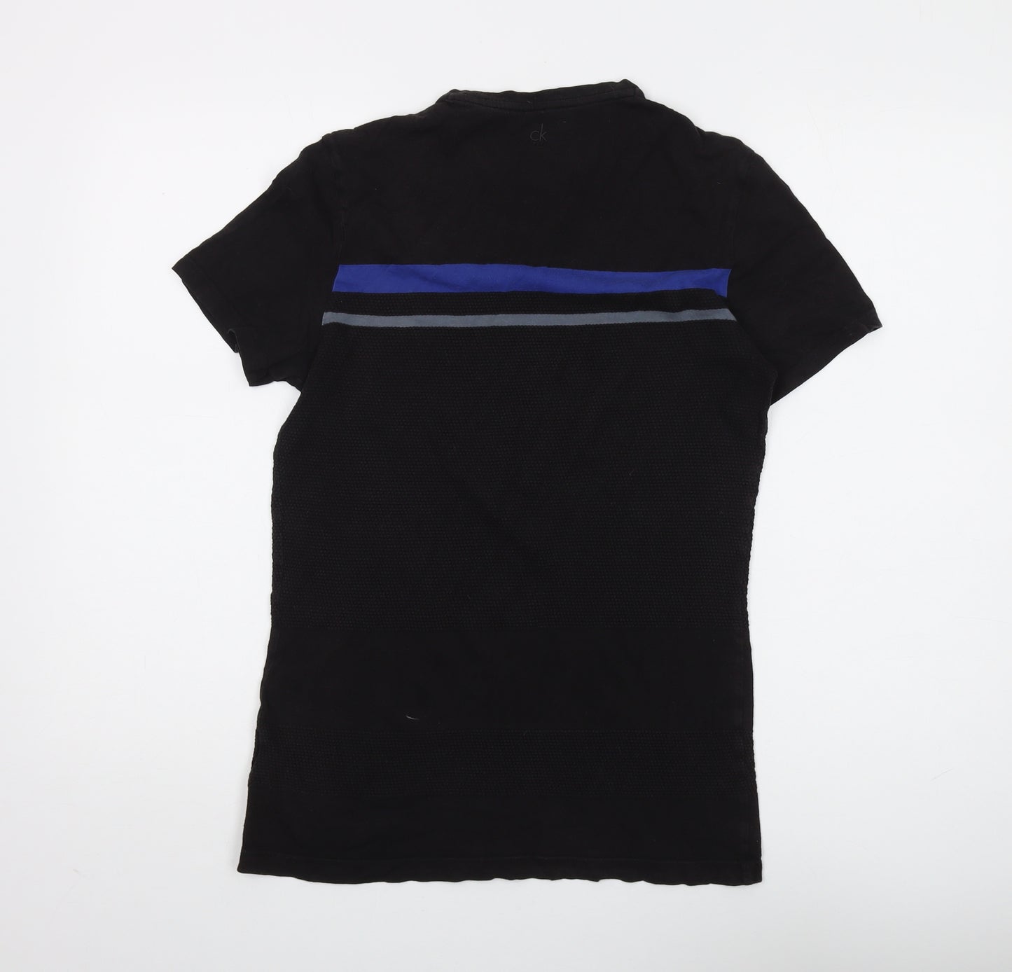 Calvin Klein Men's Black XS Round Neck T-Shirt