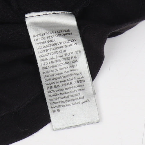 Calvin Klein Men's Black XS Round Neck T-Shirt