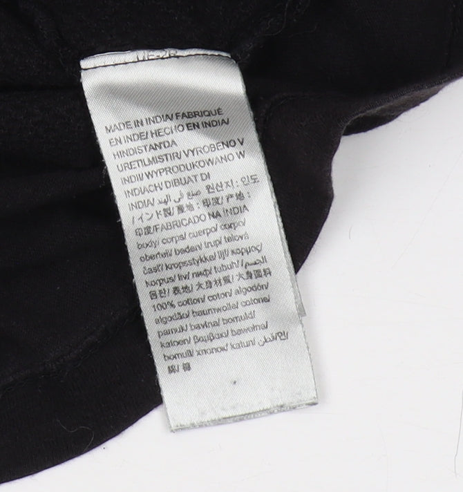 Calvin Klein Men's Black XS Round Neck T-Shirt