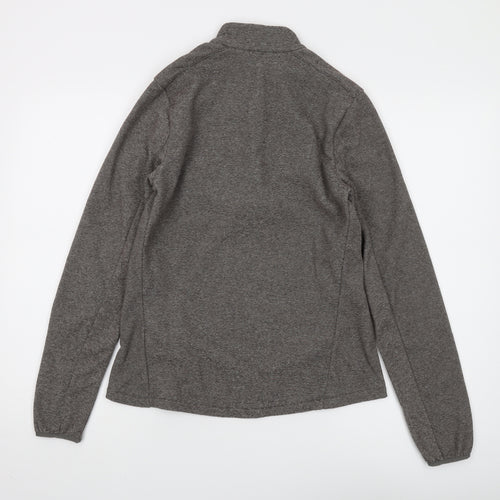 Decathlon Women's Grey Henley Sweatshirt M